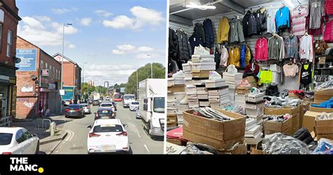 manchester fake clothes shops|counterfeit street manchester closure.